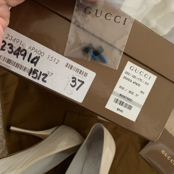 Gucci open toe heels - Picture 8 of 8